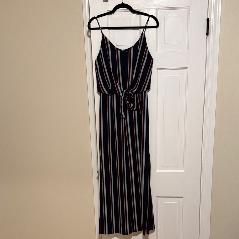 Monteau Striped jumpsuit